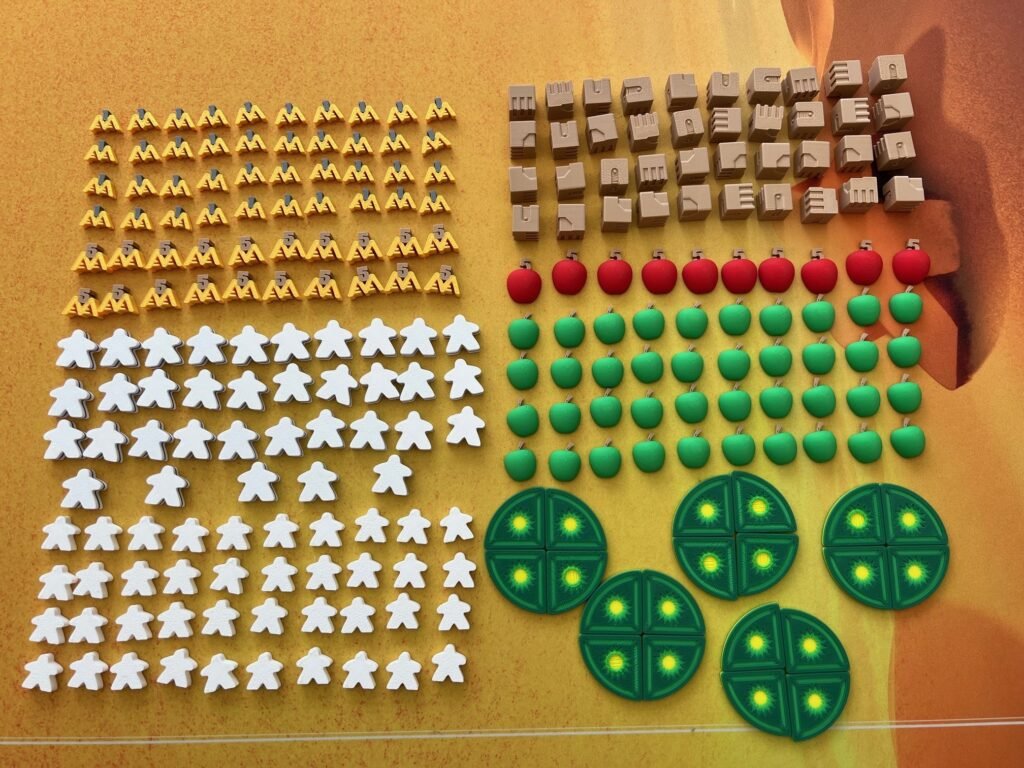Ensemble de 245 tokens 3D compatibles avec Moon Colony Bloodbath