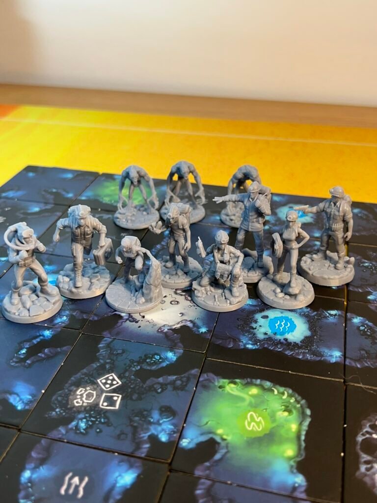 Sub Terra - Figurines résine jeux de base
