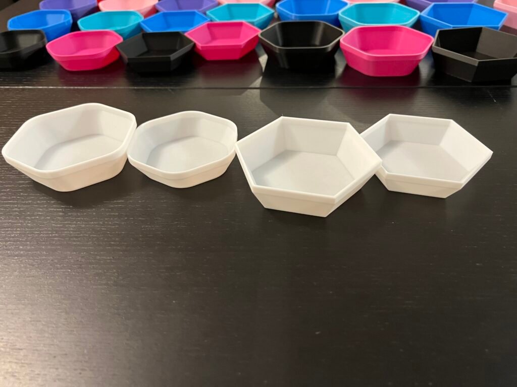 Coupelle jeu 3D petit format – jetons et petites ressources